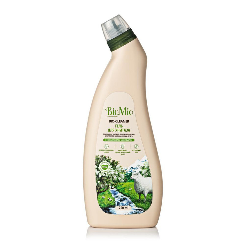 Гель для чищення унітазів BIOMIO, 750мл